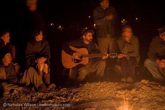 Campfire sing along Friday night
