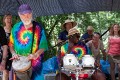 Love Choir/Community Choir workshop at the Hagler Stage Sunday morning