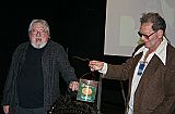 During the Q&A after "Paper Moon" at the inaugural 2006 Mendocino Film Festival, cinematographer L�szl� Kov�cs laughed when his longtime creative partner, gaffer and lighting director Aggie Aguilar brought out an improvised lighting instrument he made for a scene in the film.