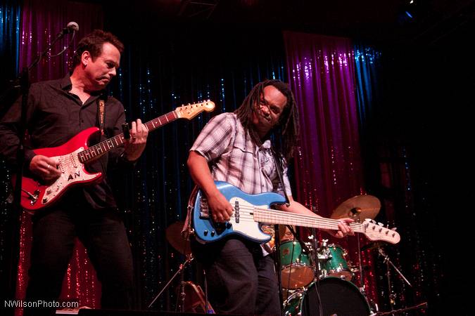 Blues singer Shamekia Copeland and band.