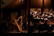 The Mendocino Music Festival Orchestra and Chorus in the final concert.