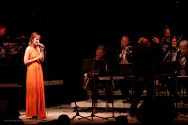 Featured vocalist Kathleen Grace with the MMF Jazz Big Band.