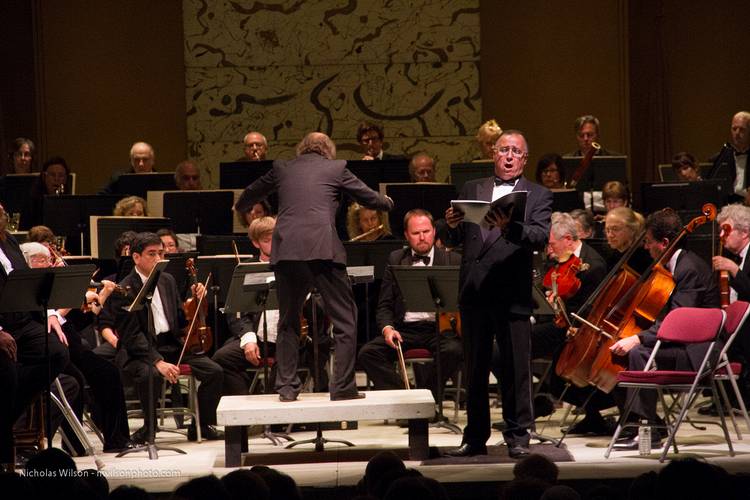 Baritone Hector Vasquez performs Mahler's Song of the Earth with the Mendocino Music Festival Orchestra.