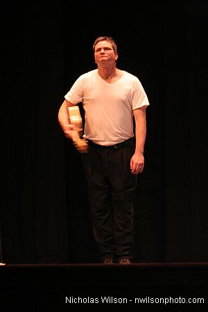 Patrick Irwin takes a bow.