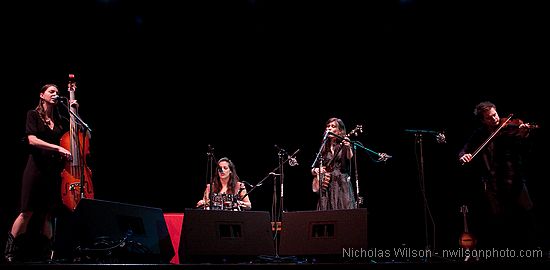 The Wailin Jennys, Mar 7, 2010, Cotton Auditorium, Fort Bragg.