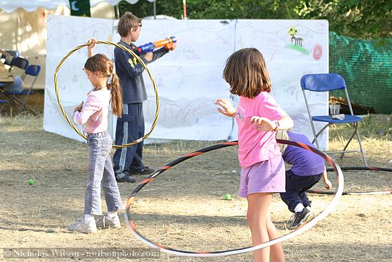 Some like hula hoops, others prefer shooting