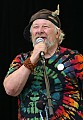 Wavy Gravy remembers the late Chet Helms on the main stage Saturday afternoon