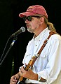 Garnet Rogers began Sunday's main stage show at noon