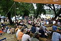 Left side of the audience at the Arlo Hagler stage Saturday afternoon