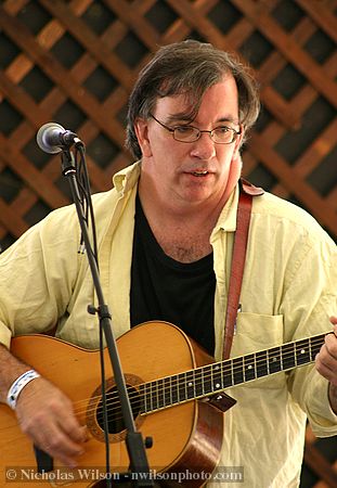 James Keelaghan performs at the Hagler stage