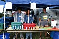 Bottled water and sodas booth