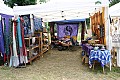 pottery and fabrics vendor