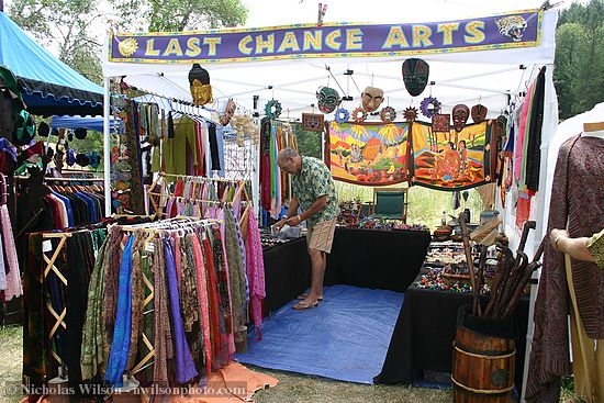 Last Chance Arts booth