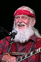 Utah Phillips on the main stage at the Kate Wolf Memorial Music Festival, June 23, 2006