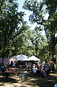 The Hog City Diner backstage dining area for artists and festival staff