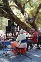 Rosalie Sorrels and Greg Brown play a set at the Arlo Hagler stage