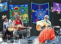 Rosalie Sorrels does a solo number during a set with Greg Brown and Bo Ramsey on the Arlo Hagler stage.