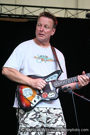 Danny Barnes, guitar player with Tim O'Brien Band