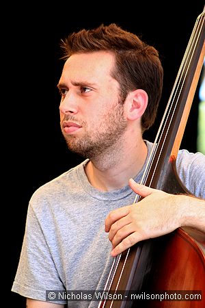 Kyle Kegerreis, bass player with Chip Taylor, Carrie Rodgriguez and John Platania