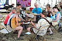 Jam session in the Revival Tent