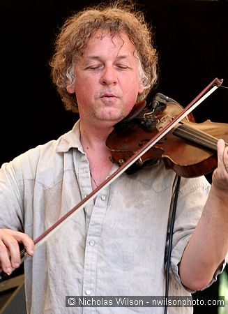 Railroad Earth fiddle player Tim Carbone