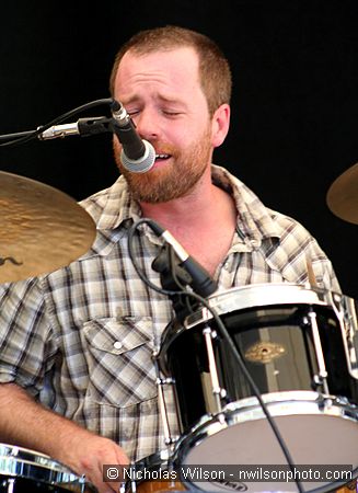 Railroad Earth drummer Carey Harmon