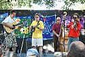 Tim O'Brien Band on the Arlo Hagler stage Sunday afternoon