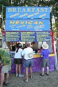 Breakfast and Mexican Food booth