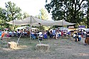 Food court dining canopy