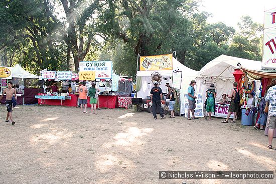 Food court vendors