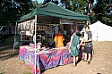 Wavy Gravy art and craft booth