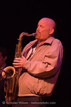 Marcia Ball band sax player