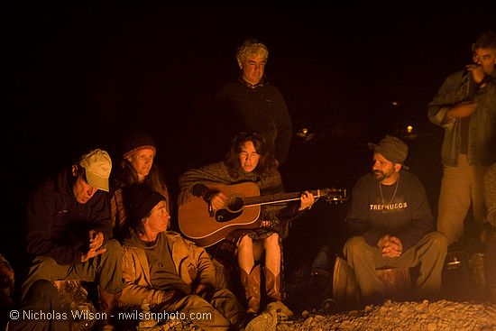 Campfire sing along Friday night