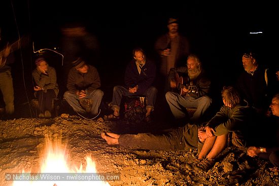 Campfire sing along Friday night