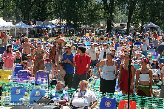 Saturday morning audience for The Devil Makes Three