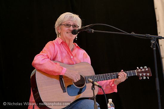 Rosalie Sorrels on the Main Stage Saturday at noon