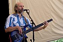 Bass player Jim Watson with Robin & Linda Williams & Their Fine Group