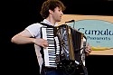 Adrian Dolan, accordion player with The Bills