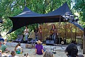 The Mammals on the Arlo Hagler memorial stage Saturday afternoon.