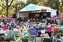 The audience view of Hot Tuna on the main stage Saturday evening.