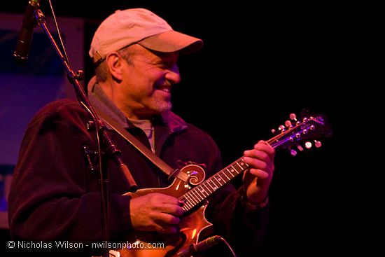 Bobby Tangrea on mandolin with David Bromberg