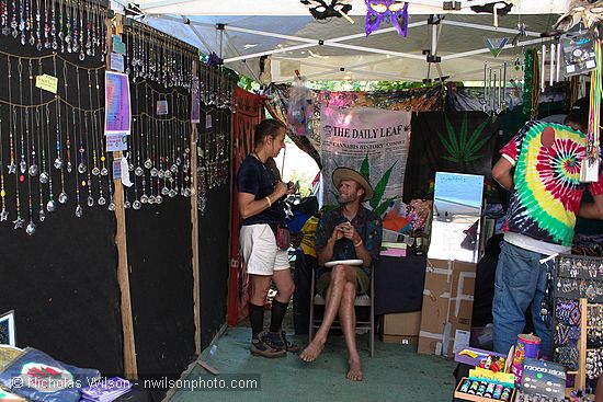 Infinite Tarot booth interior