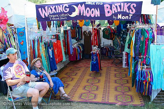 Waxing Moon Batiks by Moni