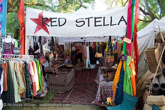 Red Stella vendor booth