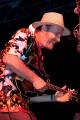 Joe Craven does a tweener at the Kate Wolf Memorial Music Festival 2009