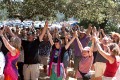 Love Choir/Community Choir workshop at the Hagler Stage Sunday morning