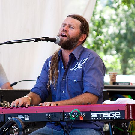 Poor Man's Whiskey on the main stage Saturday afternoon