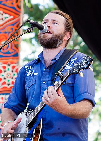 Poor Man's Whiskey on the main stage Saturday afternoon