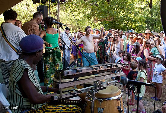 Baka Beyond at the Arlo Hagler stage