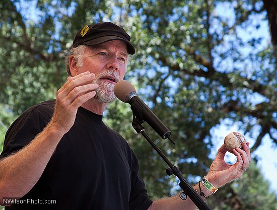 John McCutcheon tells a story involving a baseball.